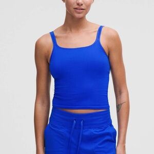 Lululemon Ebb scoop neck crop